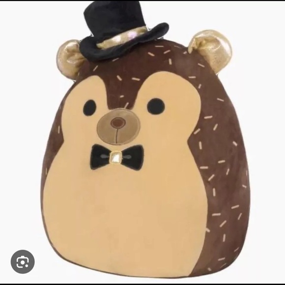 Squishmallows 16” Hans The Hedgehog With Gold Details 100 Millionth Rare W/tags - Picture 1 of 1